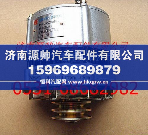潍柴WD615奥龙发电机/612600098155