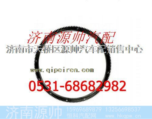 重汽欧二EGR电喷潍柴P10发动机飞轮齿圈