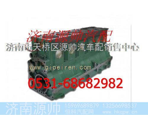 潍柴EVB发动机右取力气缸体总成