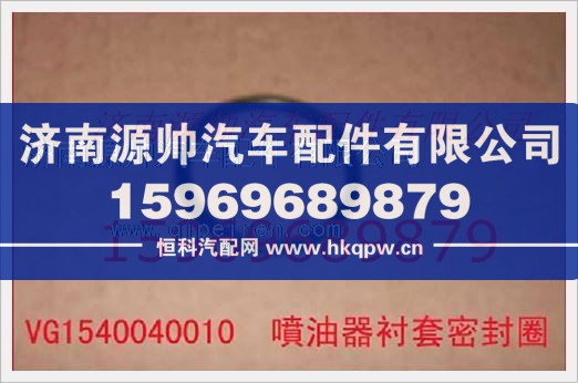 重汽发动机喷油器衬套密封圈VG1540040010/VG1540040010