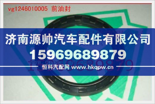重汽发动机曲轴前油封VG1246010005图1