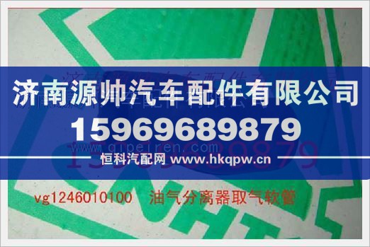 重汽发动机油气分离器取气软管VG1246010100/VG1246010100