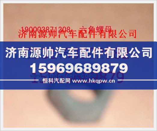 重汽豪沃六角螺母190003871308图1