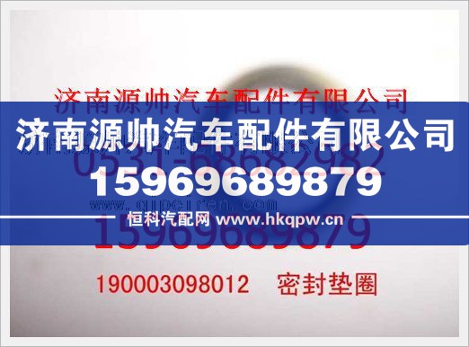 重汽豪沃密封垫圈190003098012图1