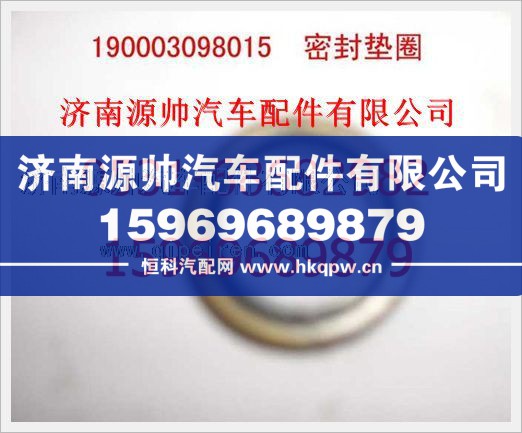 重汽豪沃密封垫圈190003098015/190003098015