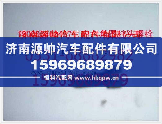 重汽豪沃内六角圆柱头螺钉190003862427图1