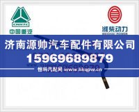重汽豪沃10款暖风橡胶软管WG9725538137