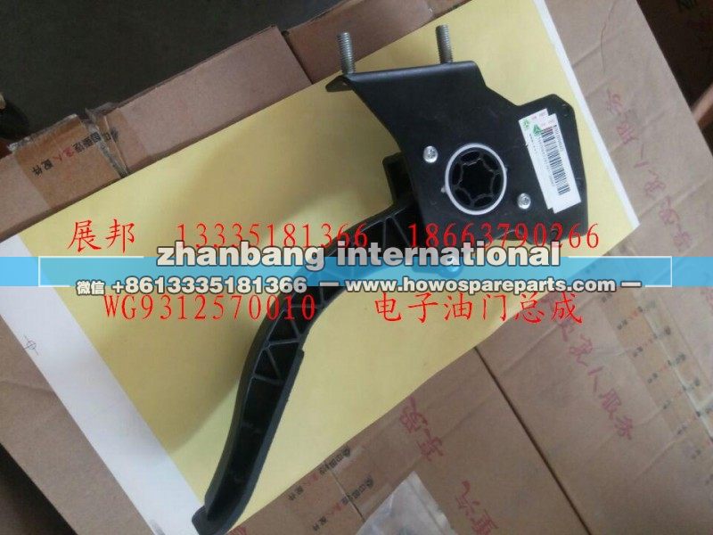 WG9312570010,电子油门总成,济南冠泽卡车配件营销中心