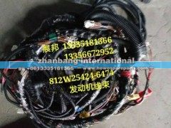 812W25424-6474,发动机线束,济南冠泽卡车配件营销中心