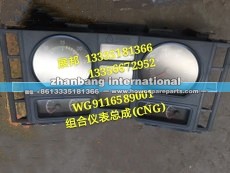 WG9116589001,组合仪表总成(CNG),济南冠泽卡车配件营销中心