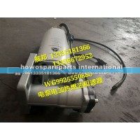 豪沃 电泵电加热燃油粗滤器(右进右出/421)