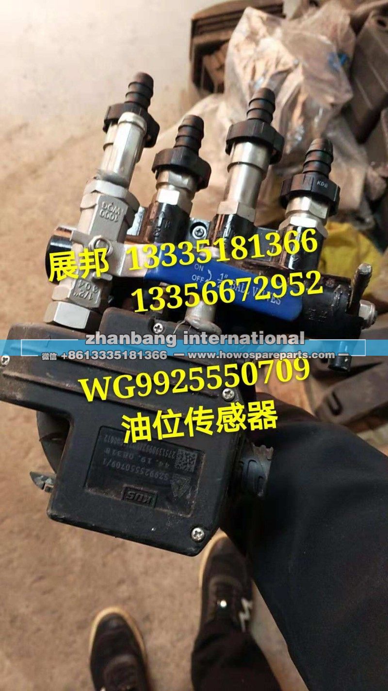 WG9925550709,油位传感器,济南冠泽卡车配件营销中心