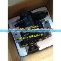 豪沃自卸车 起斗泵