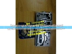 WG134130019,空压机缸盖阀版总成,济南冠泽卡车配件营销中心