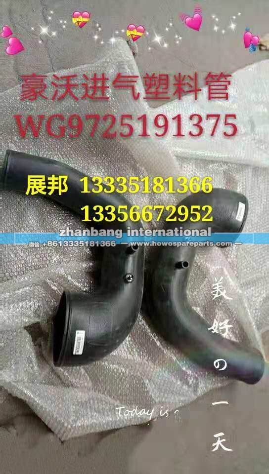 豪沃 空滤器出气管
