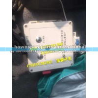 豪沃渣土自卸车 顶盖开关