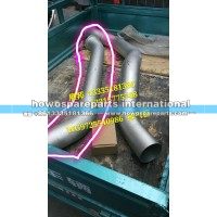 汽豪沃油罐车 排气管