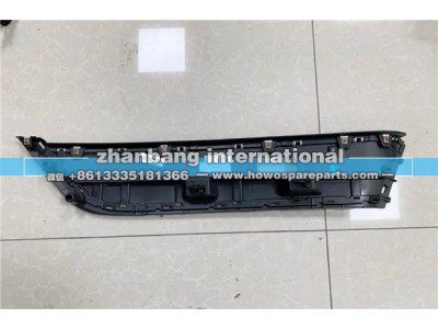WG1664619061,左门框上装饰左侧支架,济南冠泽卡车配件营销中心
