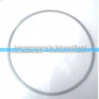 重汽国六消声器卡箍垫子342*365