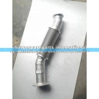 重汽豪瀚排气挠管第二节YZ952554004046