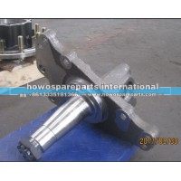 重汽豪沃转向节带锁紧螺母总成(右)