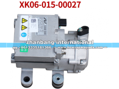XK06-015-00027,调压缩机总成新能源冷却泵涡旋式电动压缩机,济南冠泽卡车配件营销中心
