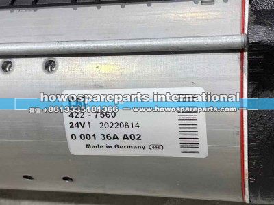 422-7560 24V,卡特起动机,济南冠泽卡车配件营销中心
