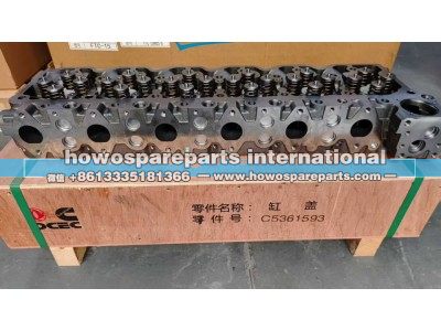 5361593,康明斯ISDE发动机汽缸盖总成,济南冠泽卡车配件营销中心
