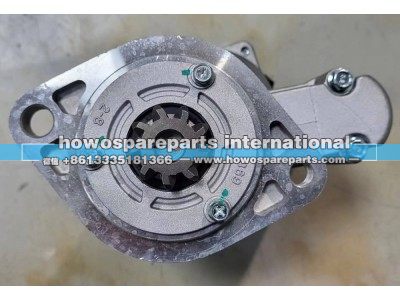 QDJ2347,朝柴起动机4A82 24V 9齿,济南冠泽卡车配件营销中心