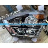重汽豪瀚左前组合大灯(NJ-17 昼行灯 电调)，WG9525720025，300元