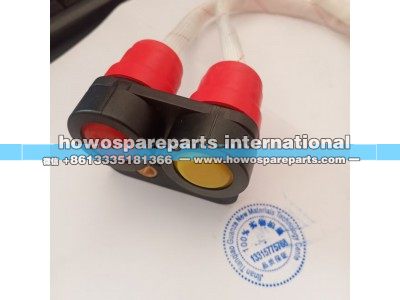 WG9918580017,重汽豪沃车下起动停机开关总成,济南冠泽卡车配件营销中心