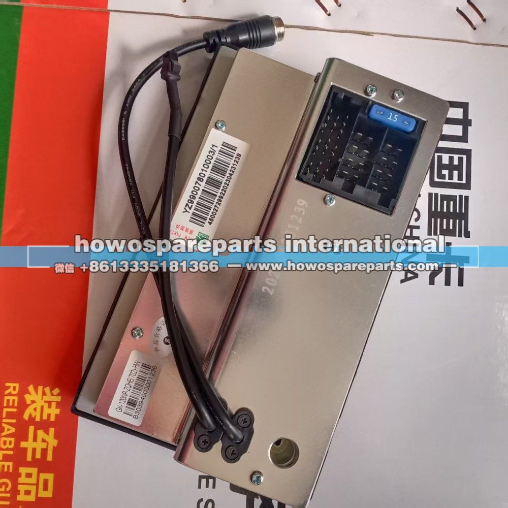 YZ990078010003,重汽豪沃右置车触摸屏MP5(右置A7-T7),济南冠泽卡车配件营销中心