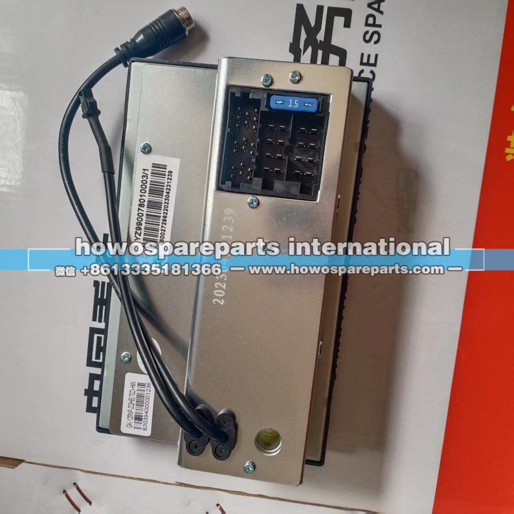 YZ990078010003,重汽豪沃右置车触摸屏MP5(右置A7-T7),济南冠泽卡车配件营销中心