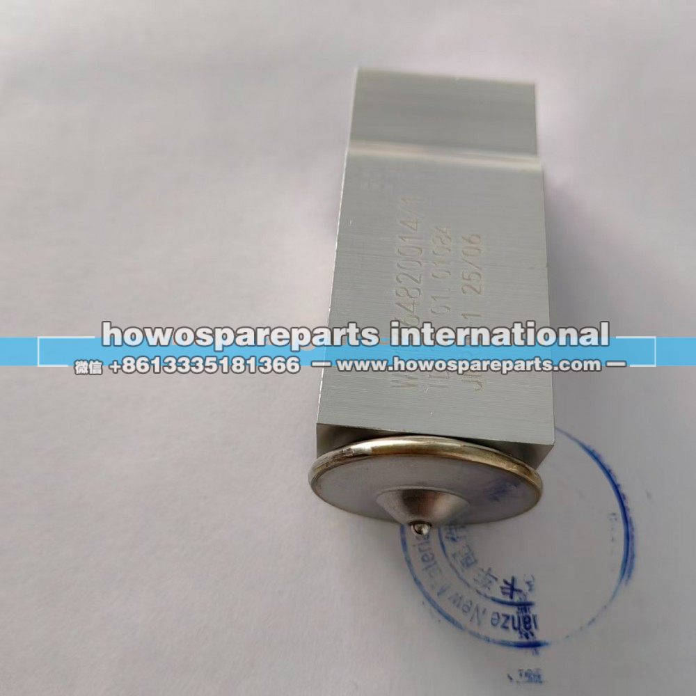 Wg1664820014,豪沃T7H空调膨胀阀,济南冠泽卡车配件营销中心