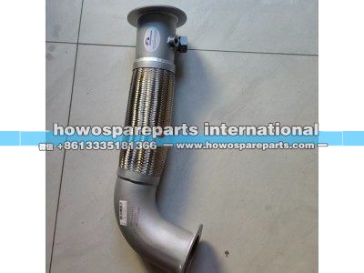 wg9725547081,howo380排气软管,济南冠泽卡车配件营销中心