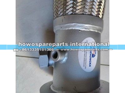 wg9725547081,howo380排气软管,济南冠泽卡车配件营销中心