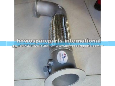 wg9725547081,howo380排气软管,济南冠泽卡车配件营销中心