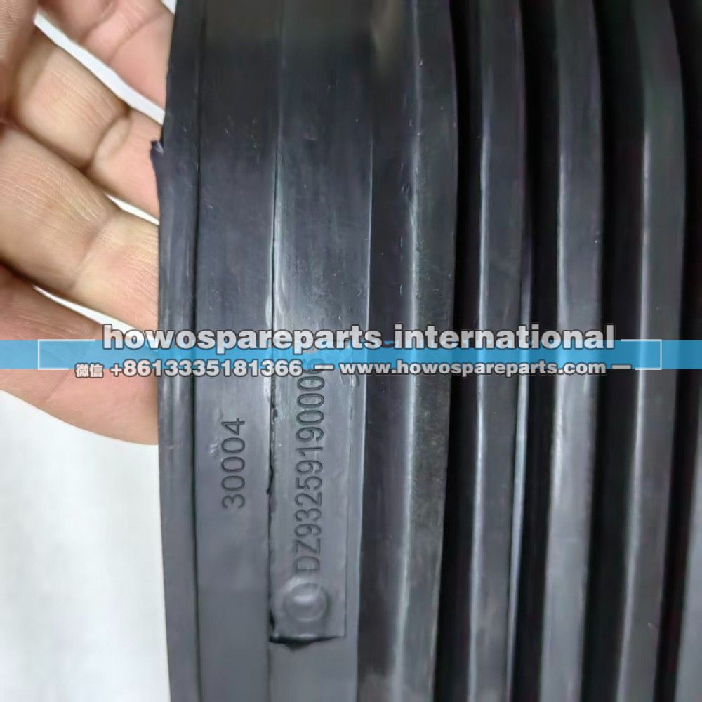 Dz9325190006,进气道波纹管,济南冠泽卡车配件营销中心