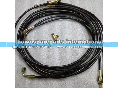 Dz93259820420,德龙驾驶室举升软管,济南冠泽卡车配件营销中心