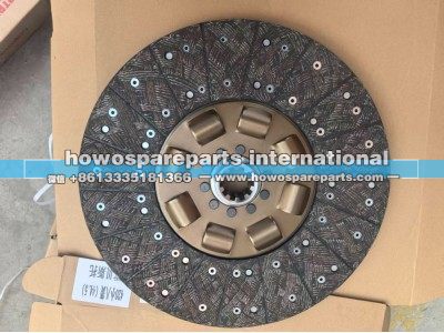 WG1560161130,重汽豪沃配件离合器片从动盘总成,济南冠泽卡车配件营销中心