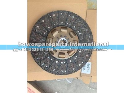 WG1560161130,重汽豪沃配件离合器片从动盘总成,济南冠泽卡车配件营销中心