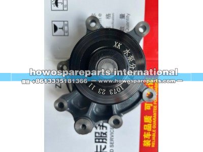 1073-（10PK),北奔潍柴WP12发动机水泵头,济南冠泽卡车配件营销中心