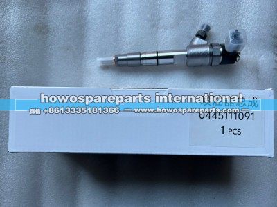 0445111091,共轨喷油器总成,济南冠泽卡车配件营销中心