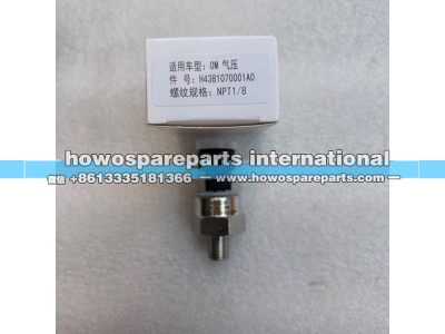 H4381070001A0,欧曼电子气压传感器,济南冠泽卡车配件营销中心