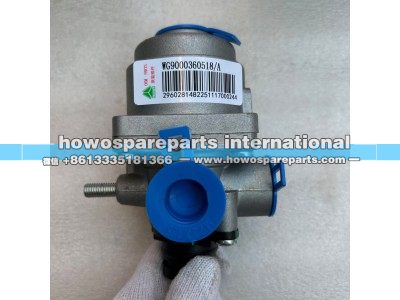 WG9000360518,重汽HOWOT7 T5G卡车适配阀总成,济南冠泽卡车配件营销中心
