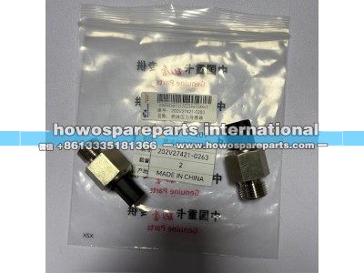 202V27421-0263,燃油压力传感器,济南冠泽卡车配件营销中心