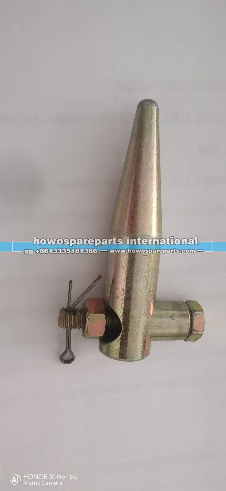 WG9700240072 豪沃380组合踏板顶杆+衬套+螺栓 15元