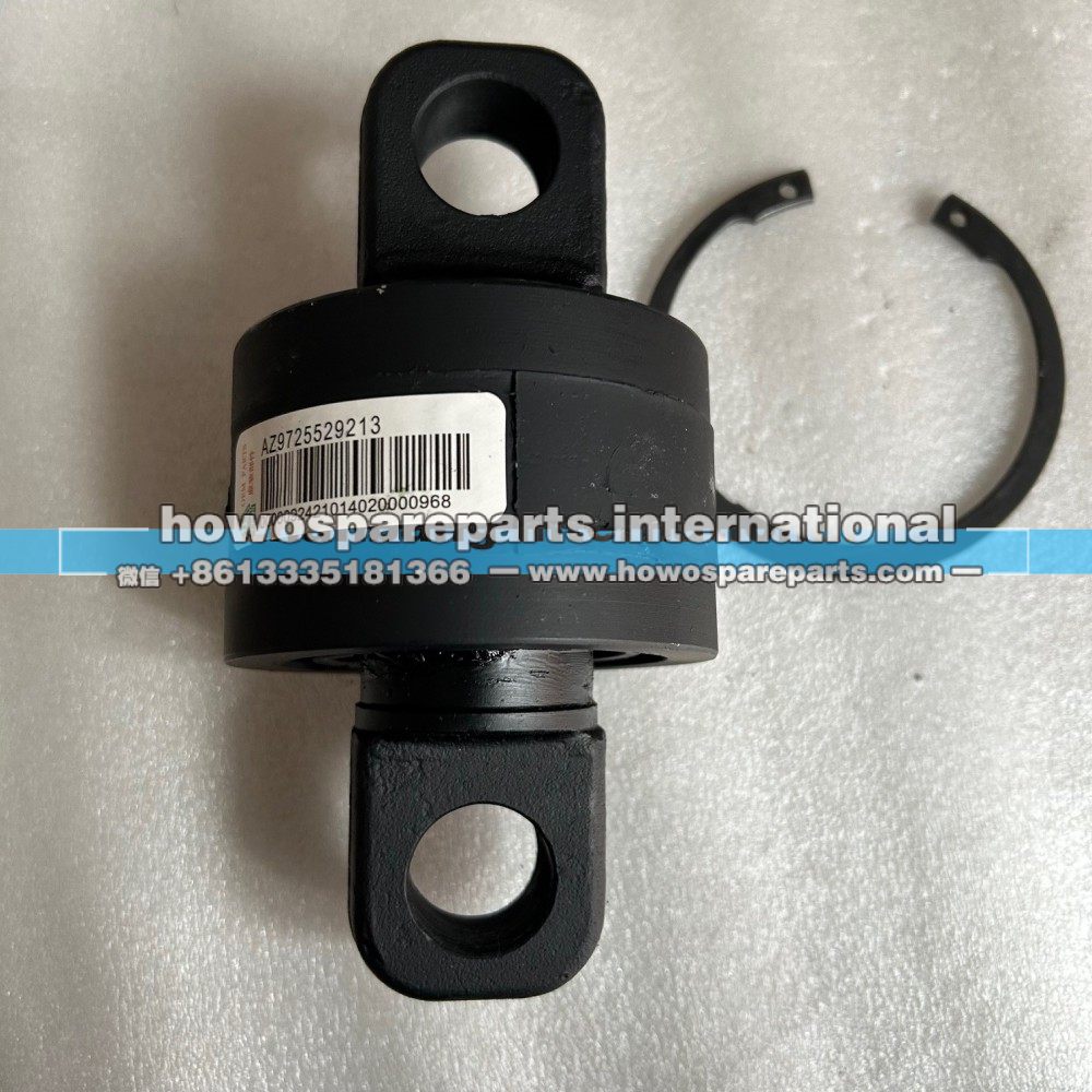 WG9725529213,重汽HOWO推力杆胶芯球面销总成,济南冠泽卡车配件营销中心