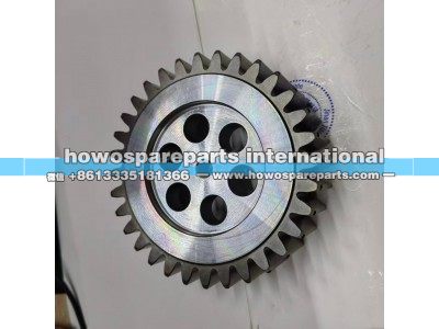 080V38502-0087,重汽曼发动机后取力驱动齿轮,济南冠泽卡车配件营销中心