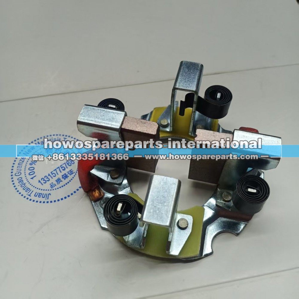 091077-M105,北奔潍柴发动机起动机碳刷架,济南冠泽卡车配件营销中心